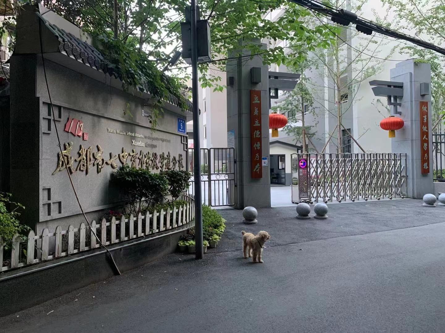成都七中育才學校室內空氣檢測